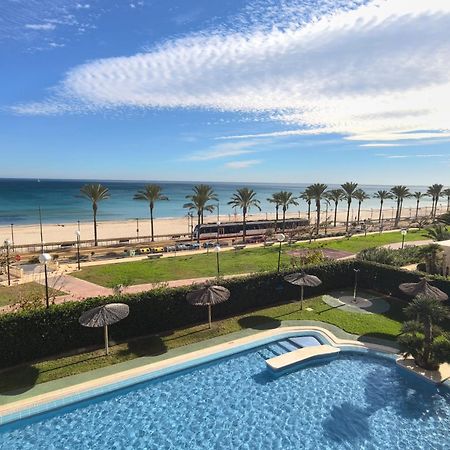Lujoso Apartamento En Primera Linea De Playa Alicante Exterior foto